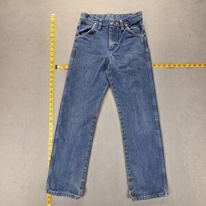 Vintage Wrangler Jeans Womens 12 Medium Wash Blue High Rise Straight